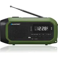 Blaupunkt Netz-/Akkufunk LED-Taschenlampe SOS-Anzeige Antenne ER20