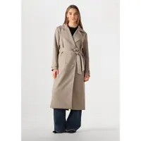 Notre-V Damen Jacken Nv-fae Long Coat - Bruin - Größe XL
