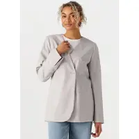 Modstrom Damen Blazers Heartmd Fitted Blazer - Lichtgrijs - Größe XS
