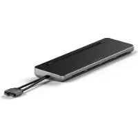 Satechi ST-DDSM, M.2, SATA, 10 Gbit/s, USB Anschluss, Schwarz, Silber