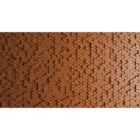 A.S. Création Fototapete "Walls by Patel Honeycomb 2", rosa (orange), B:5m L:2,7m, Vlies, Tapeten, Fototapete, Vlies, Wand, Schräge