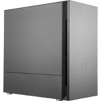Cooler Master Silencio S400, Mini Tower, PC, Schwarz, micro ATX, Mini-ITX, Kunststoff, Stahl, Gaming