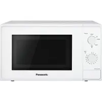 Panasonic NN-E20JW, Arbeitsplatte, Solo-Mikrowelle, 20 l, 800 W, Drehregler, Weiß