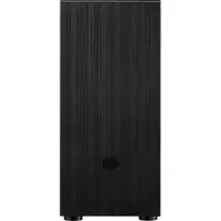 Cooler Master MasterBox MB600L V2, Midi Tower, PC, Schwarz, ATX, micro ATX, Mini-ITX, Kunststoff, Stahl, 16,1 cm