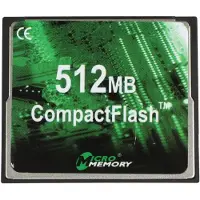 CoreParts MMCF/512, 0,5 GB, Kompaktflash, Schwarz
