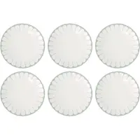 Villeroy & Boch Speiseteller "Speiseteller Fleur Couleur ø 26,6 cm 6er Set"