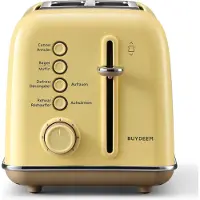 Usorteret DT620-MY, 2 Scheibe(n), Gelb, Edelstahl, Niveau, Drehregler, 900 W, 120 V