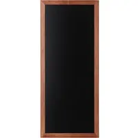 SHOWDOWN Kreidetafel für Wandmontage Hellbraun 56 (B) x 2 (T) x 120 (H) cm