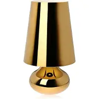 Kartell Cindy Tischleuchte Dunkel Gold - , Cindy, Gold / Messing, für Wohnzimmer, Kunststoff, Design