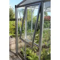 Vitavia Vitavia, Seitenfenster "Z" für Vitavia Gewächshäuser, aluminium eloxiert, 3 mm ESG