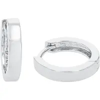 Amor Creolen für Damen, Sterling Silber 925 amor Silber