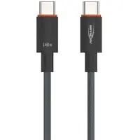 Ansmann Ladekabel 60 cm USB Typ C mit bis zu 140 W Leistung