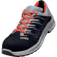 Uvex 69097, Männlich, Erwachsener, Sicherheitsschuhe, Schwarz, Grau, Rot, ESD, FO, S2, Alle Jahreszeiten