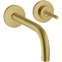 Hansgrohe Fertigmontageset Axor Uno UP-Waschtisch-Einhebelmischer, Pin-Griff, Ros, A 165mm, b g