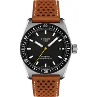 Tissot T1494071605100 Armbanduhr PR516 Powermatic 80 mit Lederband