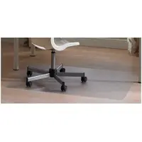 Cleartex Bodenschutzmatte Valuemat Hartfussböden/Teppichfliesen 120x75cm transparent