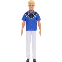 Barbie Fashionistas blonde Ken-Puppe mit Westernlook