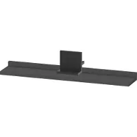 Duravit Sivida Ablage, Halterung Diamantschwarz Matt, 600x115x35mm, SV74310BD490000, Farbe: Graphit matt