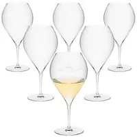Rona Weinglas mundgeblasen »SENSUAL« 490 ml 6er-Set transparent