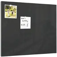 Allboards ALLboads Glas-Magnettafel 45x45 cm DUNKEL GRAU