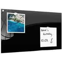 Allboards Glasboard 60x40 cm, SCHWARZ