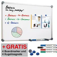 MAUL Whiteboard »2000 Maulpro 6304784« emailliert, 150 x 100 cm weiß