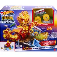 Hot Wheels Monster Trucks Arena Smashers Halbfinale-Spielset, Monstertruck, 4 Jahr(e), Kunststoff, Metall, Mehrfarbig