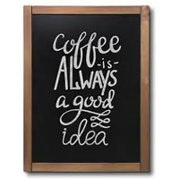 Showdown Displays JD NATURA Kreidetafel Klassisch hellbraun 60x80