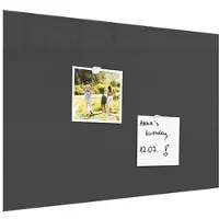 Allboards Glasboard 60x40 cm, DUNKEL GRAU