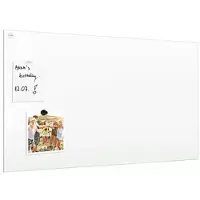 Allboards Glas-Magnettafel Classic WHITE, 100 x 150 cm, weiß