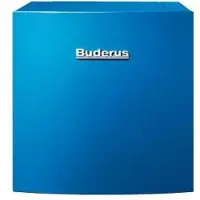 Buderus Logalux L135/2R Warmwasserspeicher liegend emailliert blau