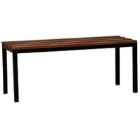 Gürkan G-Office Umkleidebank SRB, Sitzfläche Holz, 100 cm, buche / schwarz
