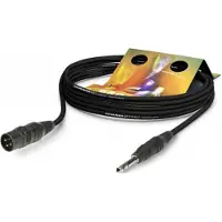 Sommer cable SGFD-0300-SW Stage 22 Highflex XLR Male - Klinke Stereo 3 Meter - Mikrofonkabel