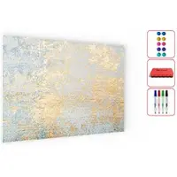 Allboards Magnettafel 90,0 x 60,0 cm Beton