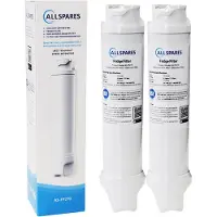 Allspares Wasserfilter (2x) für Kühlschrank geeignet für AEG-Electrolux EWF02 /