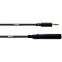 Cordial CFM 3 WK - 1x 3.5 mm Klinke stereo, 1x 6.3 mm Klinkenbuchse stereo,