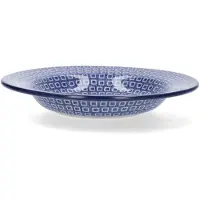 Bunzlau Castle Tiefer Teller Blue Diamond (23,5 cm)