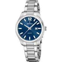 Festina F20737/4 Uhr Damenuhr Edelstahl Datum silber