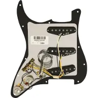 Fender Vorverdrahtetes Strat-Pickguard Pure Vintage 59 w/RWRP Midde schwarz