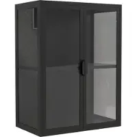 VCM Wandvitrine Hängevitrine Glas Floka M