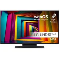 LG UHD 43UT91006LA, 109,2 cm (43"), 3840 x 2160 Pixel, LED, Smart-TV, WLAN, Blau