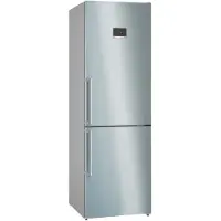 Bosch Serie 4 KGN367ICT, 321 l, SN-T, 9,5 kg/24h, C, Fresh Zone Fach, Edelstahl