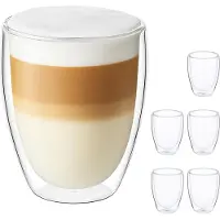 Relaxdays Latte Macchiato Gläser