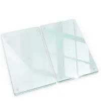 Tulup HERDABDECKPLATTE (2stk.) 30x52 cm Transparent