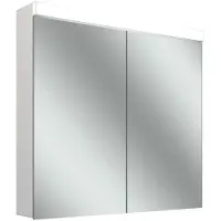 Schneider LOW basic 15 LED Lichtspiegelschrank, 2 Türen 40/40cm, 795x147x747mm