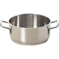 Excelsa Kasserolle Jazz Cook Stahl 29,5x21,5x10 cm Silber
