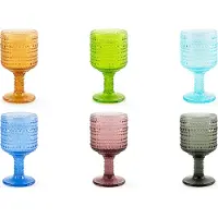 Excelsa set von 6 gläser Aurora glas 30 cl bunt