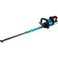 Makita UH005GZ, 75 cm, Doppelte Klinge, 3,5 cm, 5000 SPM, Schwarz, Türkis, 2,35 cm