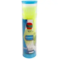 Nobrand Gametime Nylon-Shuttle gelb mit Schaumstoffkopf 6-tlg.