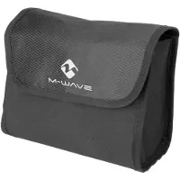 M-Wave Utrecht Travel Eco Lenkertasche Schwarz Schwarz One Size